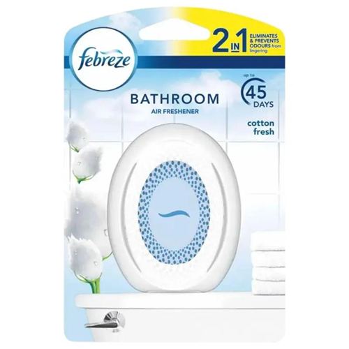 Febreze Bathroom Air Freshener Cotton Fresh 7.5ml Febreze Bathroom Air Freshener Cotton Fresh 7.5ml